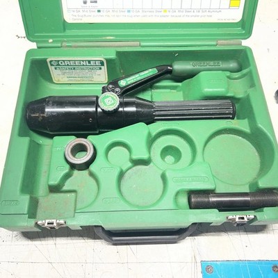 GREENLEE 7806SB 7804SB Quick Draw Hydraulic Knockout *ALMOST COMPLETE*
