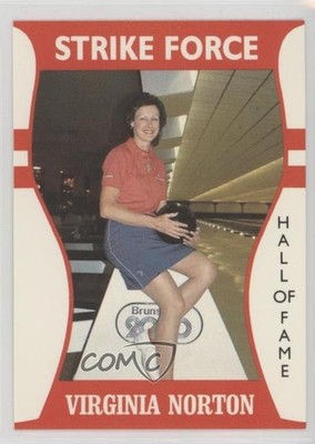 1991 Little Sun Ladies Pro Bowling Tour Strike Force Virginia Norton #58 0a4