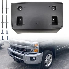 For Chevy Silverado 2500/3500 HD 15-18 Front License Plate Holder Mount Bracket