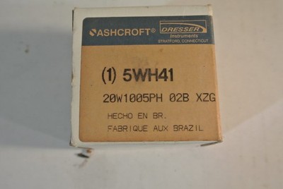 Ashcroft 30 Psi Pressure Gauge  2'' Dial 1/4  NPT  20W1005PH 02B 30# AGI