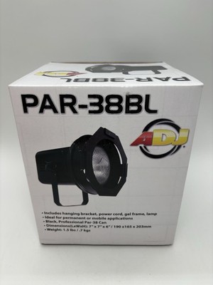 American DJ Model PAR-38BL Stage Can Light