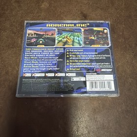 SAN FRANCISCO RUSH 2049 Sega Dreamcast - Game & Case & Manual - Complete in Box