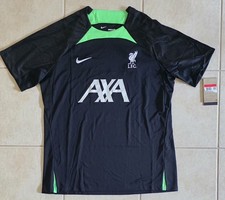 Nike Liverpool 2022/23 Authentic Soccer Jersey Kit Men’s Large Black NWT