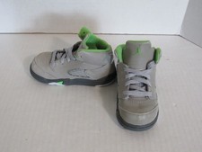 Nike Air Jordan 5 Retro Green Bean Sneakers Shoes DQ3736-003 Toddlers Size 7C