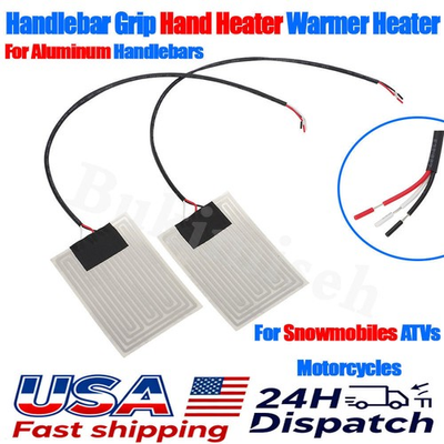 #ad #ad 12V Snowmobile High Output Hand Warmer Handlebar Heater For Ski Doo Polaris USA $37.99