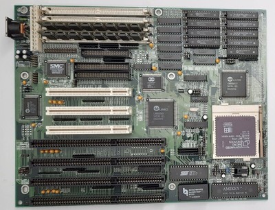 Elitegroup UM8810P-AIO ISA retro 486 Mainboard + Am5x86-P75 133MHz + 32MB RAM