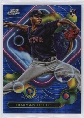 2023 Topps Cosmic Chrome Blue Moon Refractor 77/99 Brayan Bello Rookie RC 6u3
