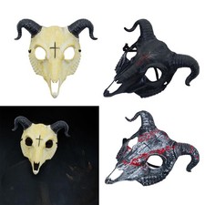 Halloween Mask Realistic Supplies Sheep Skull Mask for Party