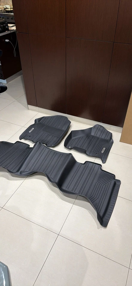 Alfombrillas OEDRO para Dodge Ram 1500 2500 3500 doble cabina 2012-2018 TPE 3D forros Foto 3 de 4