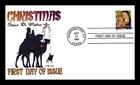 US COVER CHRISTMAS MADONNA AND CHILD FIRST DAY ISSUE HOBBY LINK CACHET