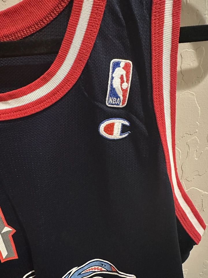 Hakeem Olajuwon #34 Houston Rockets Jersey Size 48 Adult Champion Vintage 90's - Image 3 of 4