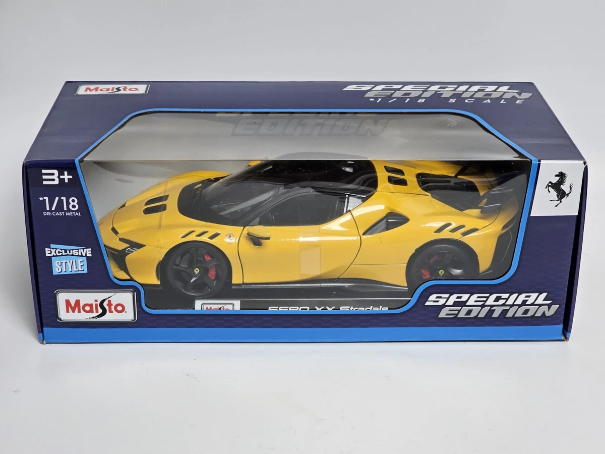 Maisto 1:18 Ferrari SF90 XX Stradale Yellow Exclusive Style Special Edition
