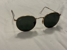 Authentic Ray-Ban RB 3447 Round Metal 53-21-145 Sunglasses 53mm Needs Lenses