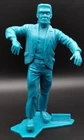 1963 Louis Marx & Universal Studios Frankenstein Monster Teal Blue 6" Figure