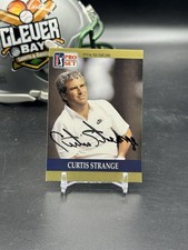 Curtis Strange Autographed Signed 1990 Pro Set #60 IP Auto No COA (JDD)