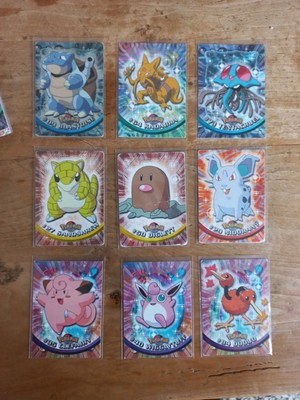 Lot 15 Pokemon Karten Vintage Topp Blastoise 09 Foil