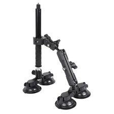 Car Mount for Insta360, 4 in1 Suction Cups Mount Kit with Invisible Selfie St...