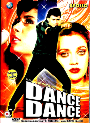 DANCE DANCE (1987) - MITHUN, SMITA, MANDAKINI- BOLLYWOOD DVD