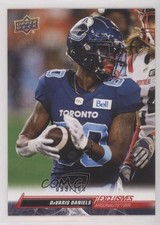 2023 Upper Deck CFL Exclusives 99/100 Davaris Daniels #43 1os5