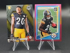 2025 Kaleb Johnson Optic Rated Rookie Pink Prizm & Mosaic Rookie Variation