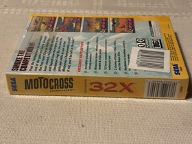 Moto Cross Sega 32x Brand New Factory Sealed
