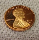 Photo of a 2009-S Lincoln Bicentennial Cent from an eBay listing that sold on Jul 3, 2026