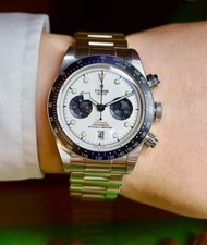 2023 Tudor Black Bay Chrono 41 White Panda Dial on Jubilee M79360N Box & Papers