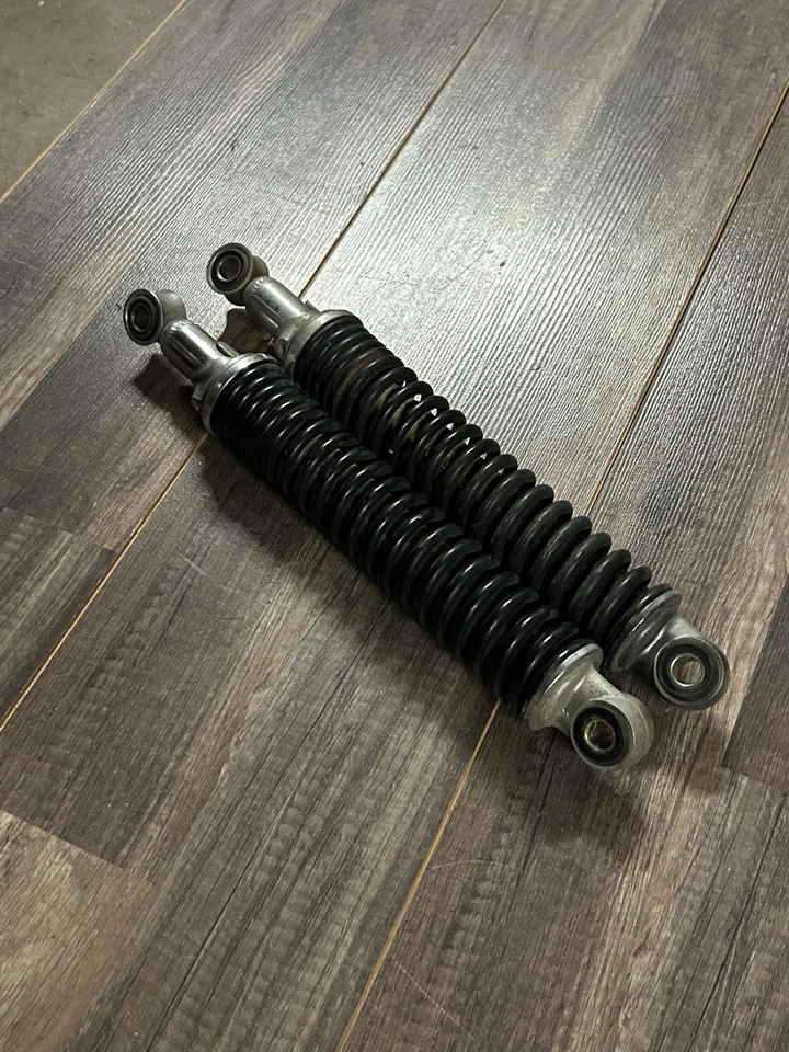 1976 Suzuki RV125 Rear Shock Absorbers (Pair) – OEM Vintage Suspension Springs - Image 2 of 4
