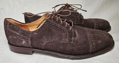 Cole Haan Brogue Oxford Dress Shoes Mens SZ 9.5 Brown  display picture 1