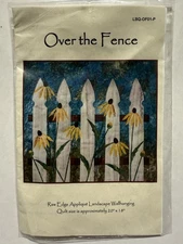 LAUNDRY BASKET QUILTS "OVER THE FENCE" Applique KIT Wall Hanging 18X20" W/FABRIC