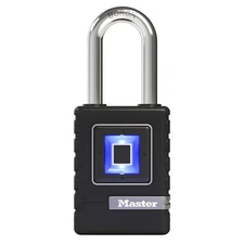 Master Lock Biometric Padlock (4901DLH) - includes manual w/ master code