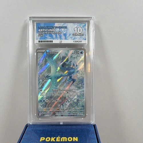 Pokémon TCG Articuno 161/159 Illustration ACE Gem Mint 10