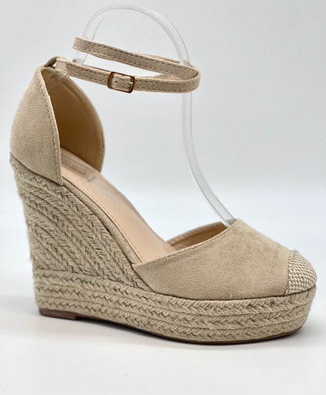 espadrillas da donna estive sandali con zeppa alta zeppe comode 36