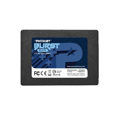 Patriot Burst Elite 1.92TB Internal SSD - SATA 3 2.5'' - Solid State Drive - P...