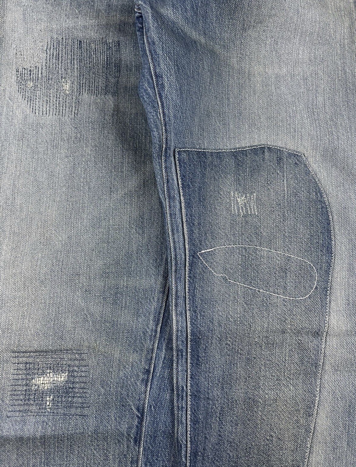 RARE Vintage BIG E  LVC Levi’s Engineered 501XX jeans cinch button waist 24w image 7