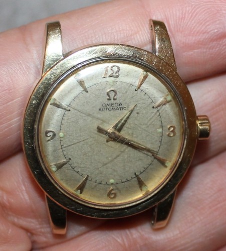 VINTAGE orologio OMEGA AUTOMATICO PARAURTI lavoro | eBay