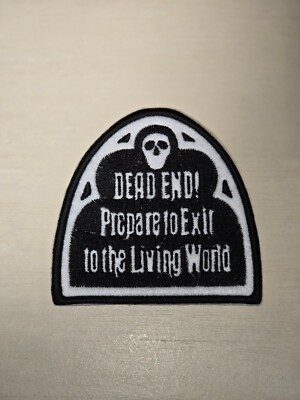 Haunted Mansion  4 inch Iron on Embroidered Applique Patch
