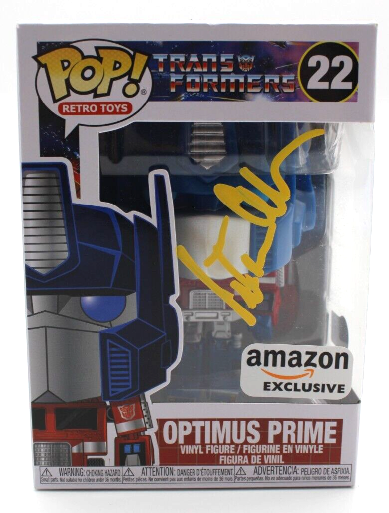Peter Cullen Autographed Signed Transformers Optimus Prime #22 Funko w/Beckett COA BP89893 