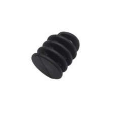4PCS Soft Rubber Ribbed Black Ocean Canoe Bungs 3cm 4cm Kayak Scupper Plugs