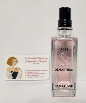 Loccitane オーデトワレ Osmanthus 75ml L'Occitane Rose & Osmanthus EDT Perfume Spray ~ 75 ml ~ 2.5 fl oz
