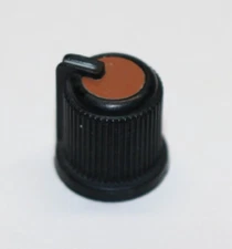 REPLACEMENT KNOB vintage Peavey mixer board brown knob ORIGINAL 5/8" x 5/8"