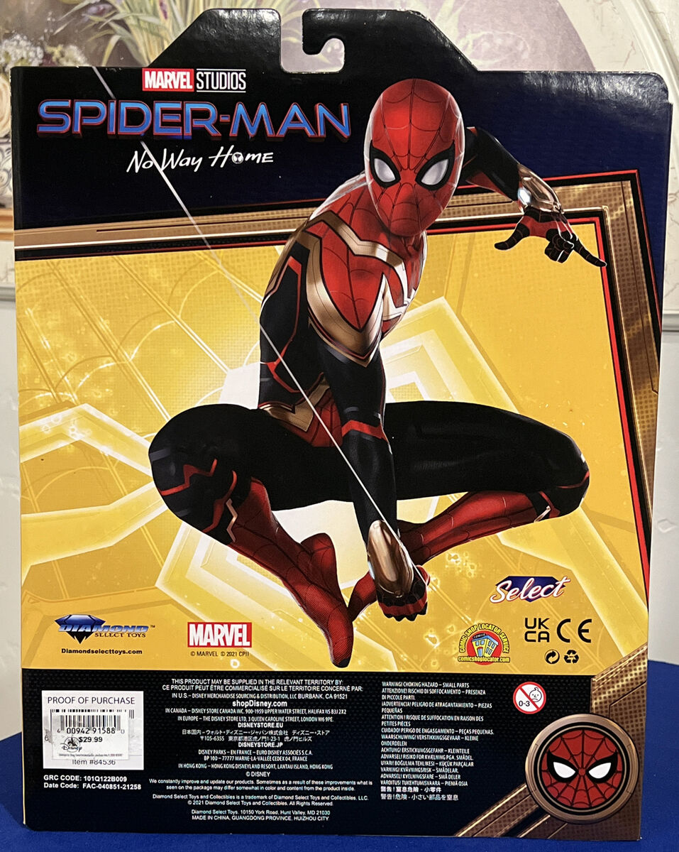 Marvel SPIDER-MAN No Way Home BLACK & GOLD SUIT Diamond Marvel SPIDER-MAN No Way Home BLACK & GOLD SUIT Diamond