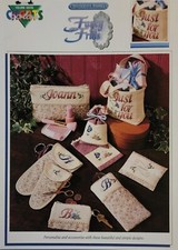 Fancy Frills Letters Boarders Sampler Cross Stitch Patterns By Color Charts