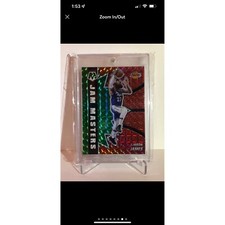 LEBRON JAMES 2020/21 PANINI MOSAIC JAM MASTERS GREEN PRIZM #10 Prestine! $$ BK $