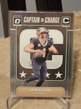 2024 Donruss Optic - Captain In Charge Derek Carr New Orleans Saints #8