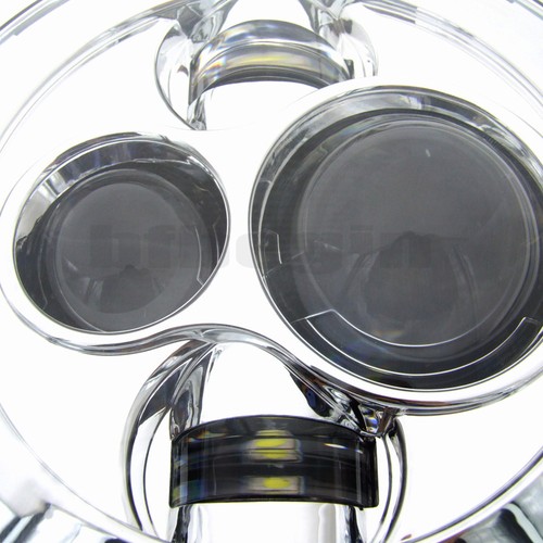 7" LED Headlight + 2x 4.5" Fog Light Passing Lamp for Harley Davidson Motorcycle - Picture 8 of 10