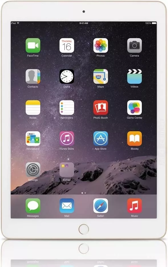 Apple iPad Air 2nd Gen 32GB Gold WiFi Only Rare iOS 13 13.2.3