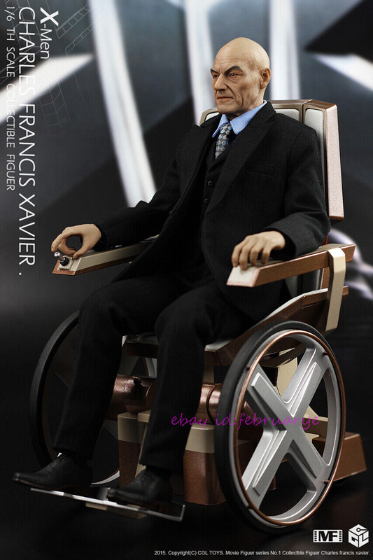 Cgltoys 1/6 Mf01 X-Men Professor X With Wheelchair Action Figure