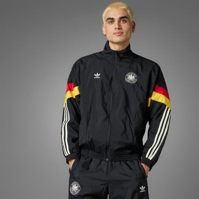 adidas Germany 1996 Woven Track Top Mens Soccer Jacket Asia-Fit