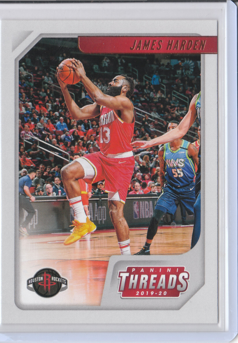  19-20 2019-20 Panini Chronicles Threads Bronze #83 James Harden - Rockets
